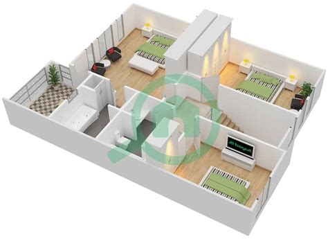 3 spring|springs type 3m floor plan.